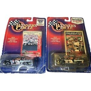 Winners Circle Dale Earnhardt Cars Lot 2 Cars 1991 and 1997 Goodwrench Vintage